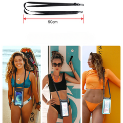 Outdoor Rafting Swimming Portable Mobile Phone Waterproof Bag