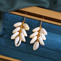 Shell Tassel Earrings