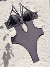 Shiny One Piece Swimsuit