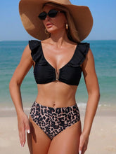 Thickened Two Piece Swimsuit Slim High Waist Bikini Set