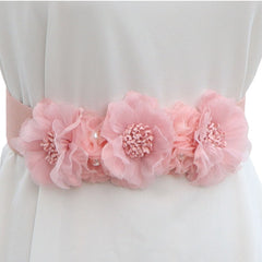 3D Flower Belt