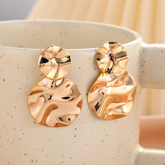 Water Ripple Irregular Earrings