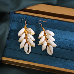 Shell Tassel Earrings