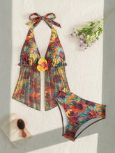 3D Floral Lace 2 Pieces Bikini Set