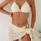 3Pcs Lace Bikini Set