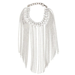 Multi-layer Rhinestone Tassel Bracelet