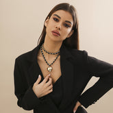 Metal Heart Necklace