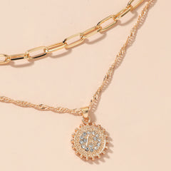 Rhinestone Set Anklet