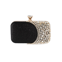 Retro Diamond Color Block Party Bag