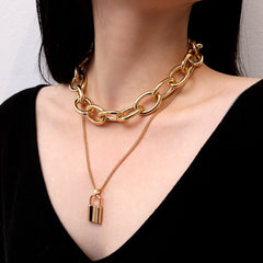 Retro Multi-layer Pearl Clavicle Necklace