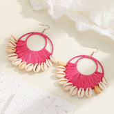 Shell Scallop Earrings