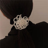 Camellia Velvet Bow Hair Ring