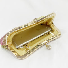 Ombre Printed Diamond Party Bag