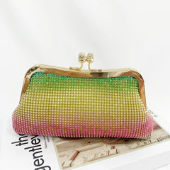 Ombre Printed Diamond Party Bag