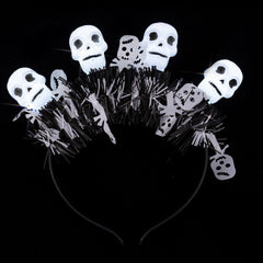 New Halloween Pumpkin Ghost Face Headband