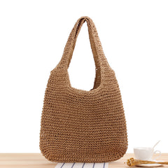 Woven Beach Shoulder Bag