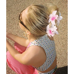 Romantic Atmosphere Egg Flower Modelling Hairpin