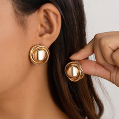 Round Earrings