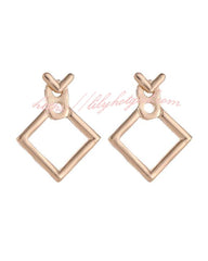 Geometric Pattern Earrings