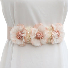 3D Flower Belt