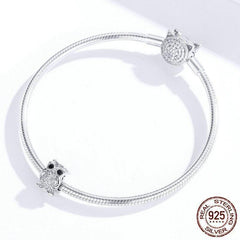 925 Sterling Silver Pendent Owl