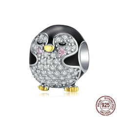 925 Sterling Silver Pendent Penguin Baby