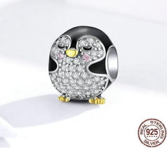 925 Sterling Silver Pendent Penguin Baby