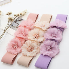 3D Flower Belt
