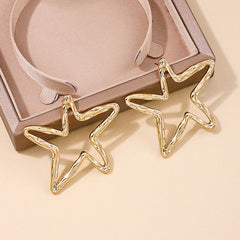 Cutout Starfish Earrings