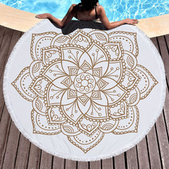 Round Beach Towel