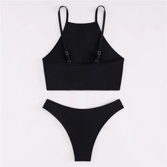 Black Bikini Mujer Swimsuit Push Up Swimwear Bathing Suit Brazilian Bikinis Sets