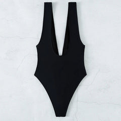 Black One Piece Swimsuit