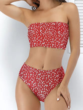 leopard Printed bikini strapless Bikini Sets