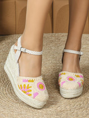 Multi-Strap Colorful Resort Sandals