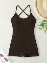 Green Black One Piece Swimsuit Pleate Hollow Out Backless Swimwear Beach Bathing Suit Vacation Monokini
