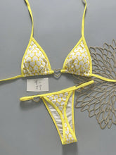 Swimsuit Braided Rope Micro Bikinis Swimsuit Lace-up Print Brazilian Thong Biquinis Beach Bathing Suit