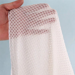 Solid White Mesh Cover Up 4 Piece Bikinis Set