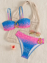 Two Piece Swimsuit Printed Bikini Set