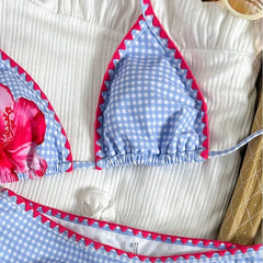 2 Piece Floral Bikinis Set
