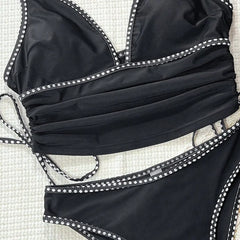 Black 2 Piece Bikini Set