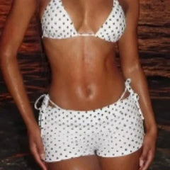 Mini Polka Dot 2 Piece Swim Set