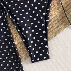 Polka Dot 3 Piece Bikini Set