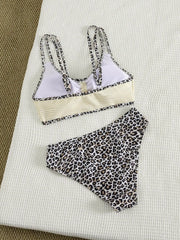 Print Mix Two Piece Bikinis Set
