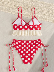Retro Polka Dot Bikini Set