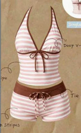 Swimwears Polka Dot 2-Piece Tankini Set