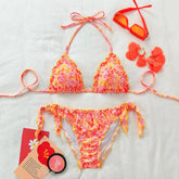 Thong Bikini Set