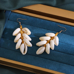 Shell Tassel Earrings