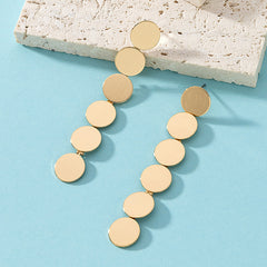 Heart-shaped Tassel Earrings