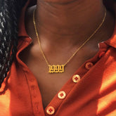 Birth Year Necklace
