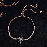 Bracelet Trendy Crystal Star Simple Elegant Adjustable Bracelet